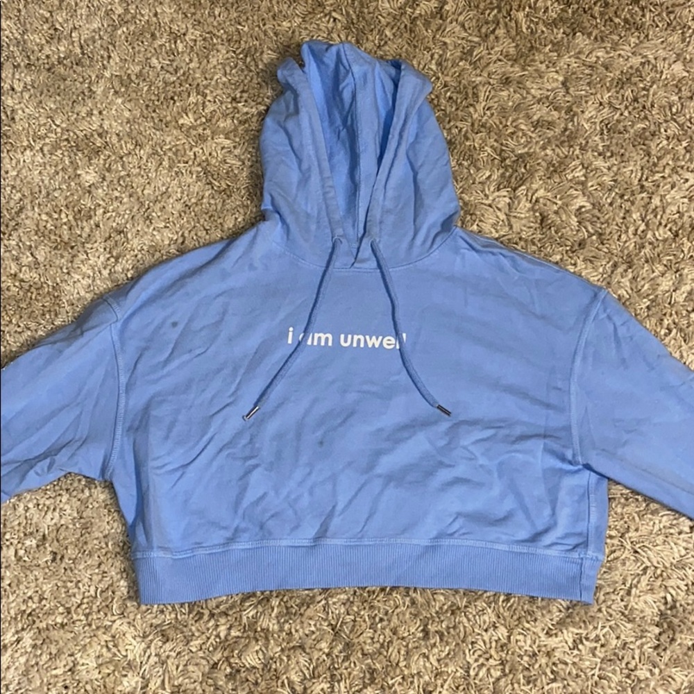 Cropped barstool call her daddy hoodie